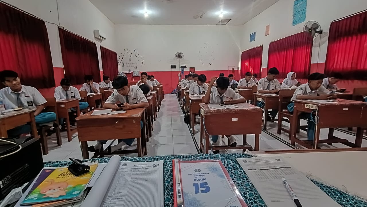 SMKN 3 Bangkalan Laksanakan Sumatif Akhir Semester Ganjil Berbasis CBT Online Tahun Pelajaran 2025/2026